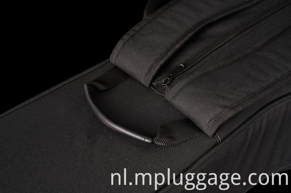 Simple Black Guitar Music Bag